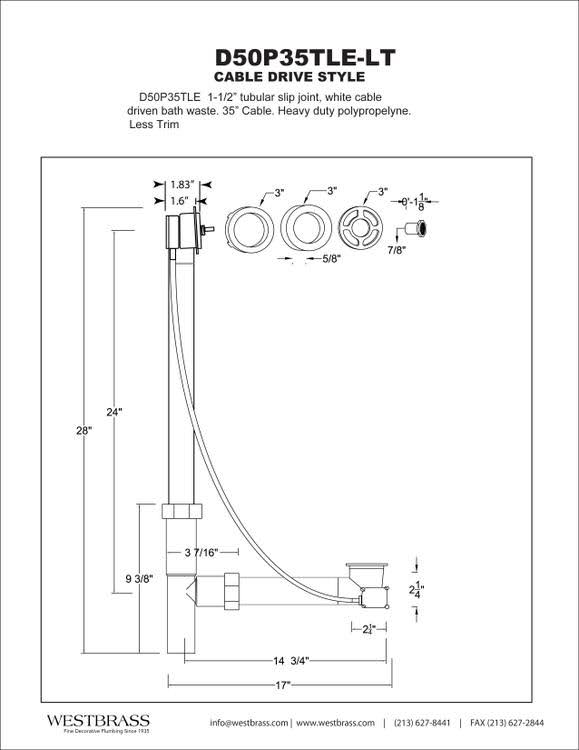 Tubular 35x22 Cable Drive Rough N985153