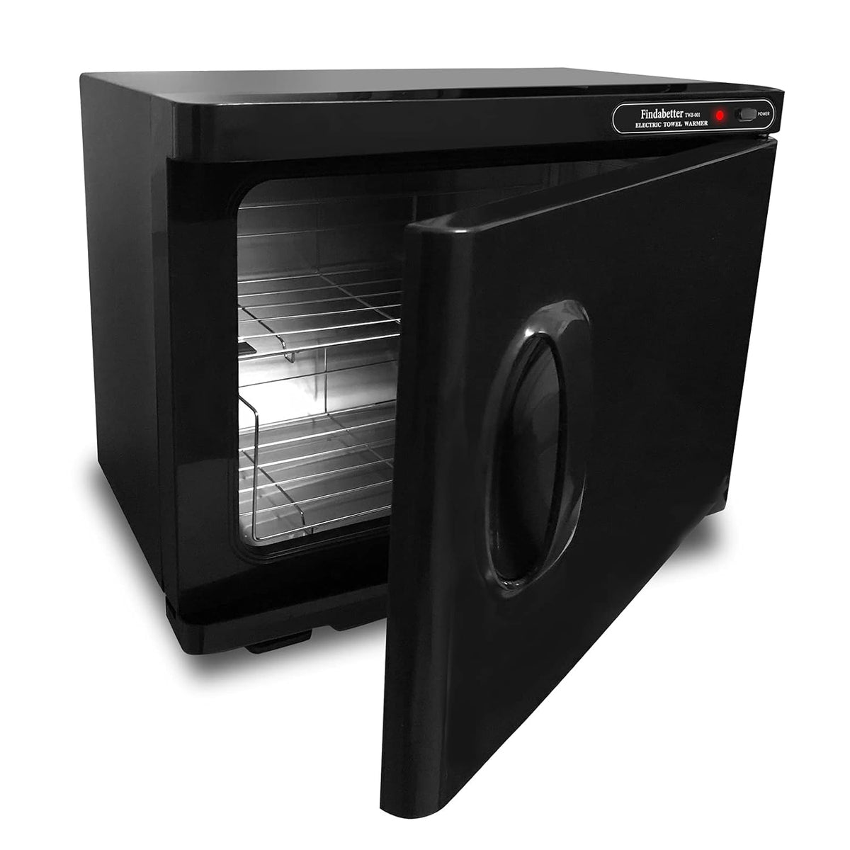 18L Black Towel Warmer Cabinet T96570