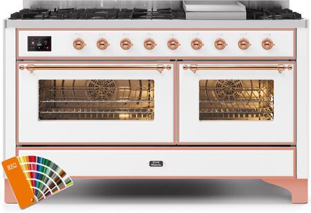 60 Dual Fuel Propane Gas Range with Copper Trim Z95450