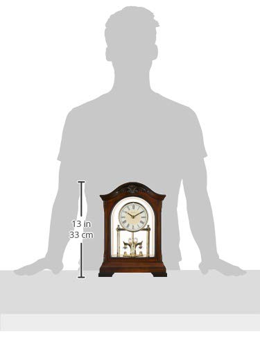 Walnut Chiming Clock K2646