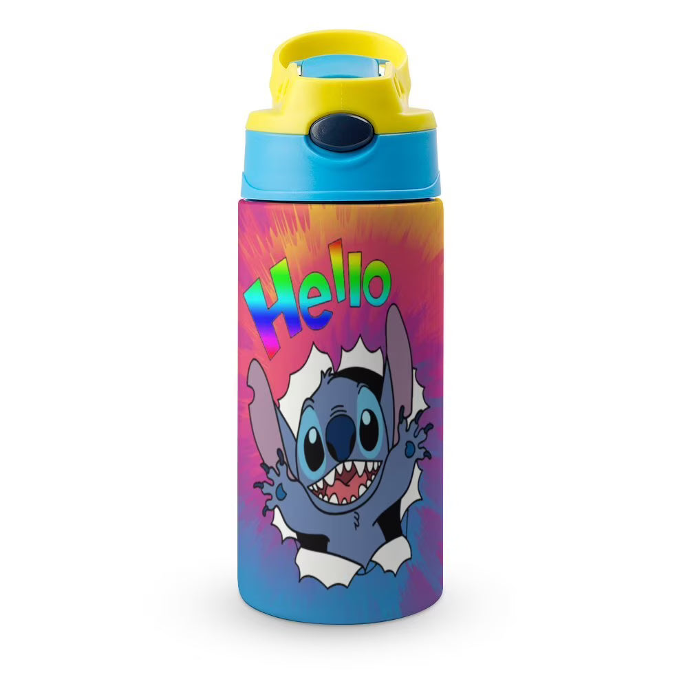 Stainless Steel Vacuum Insulated Water Bottle With Straw Y79655