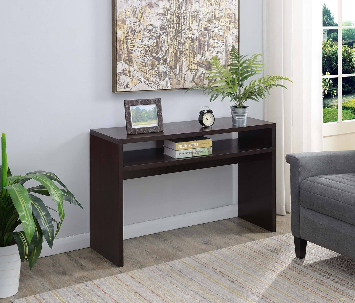 Espresso Console Table K279628