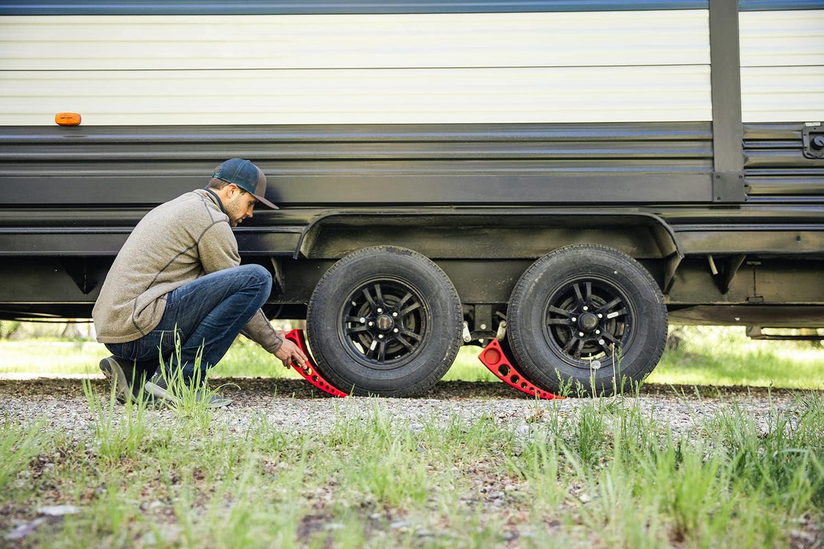 2-Pack Camper Leveler Blocks with Sturdy Bag Q487