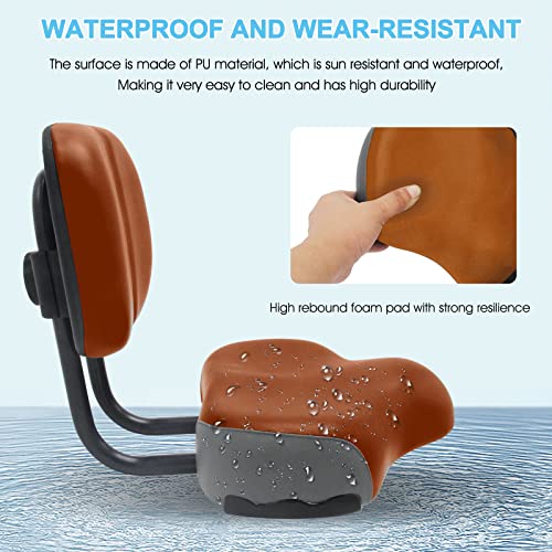 Oversized Bike Saddle with Backrest O49737