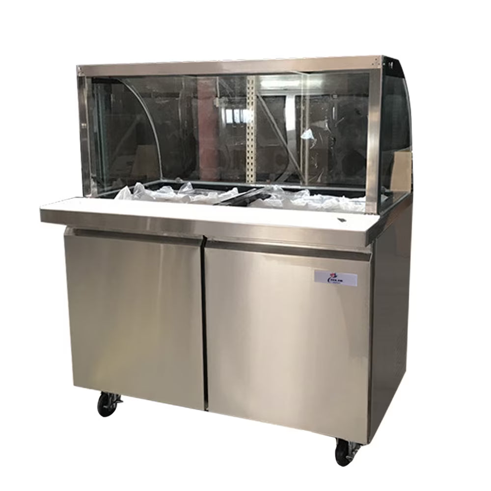 48" Commercial Cold Table Refrigerator 18 Pans G6966
