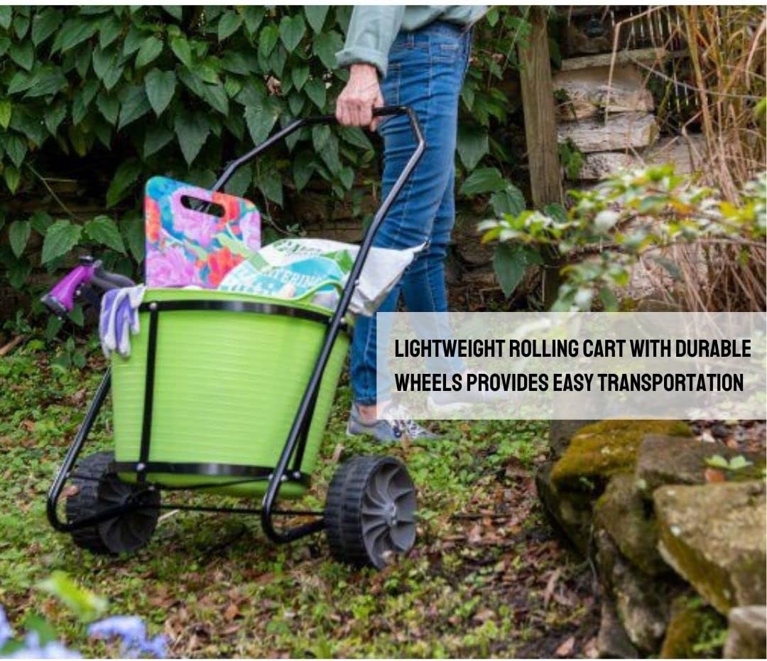 Garden Cart with 11 Gallon Bucket J852