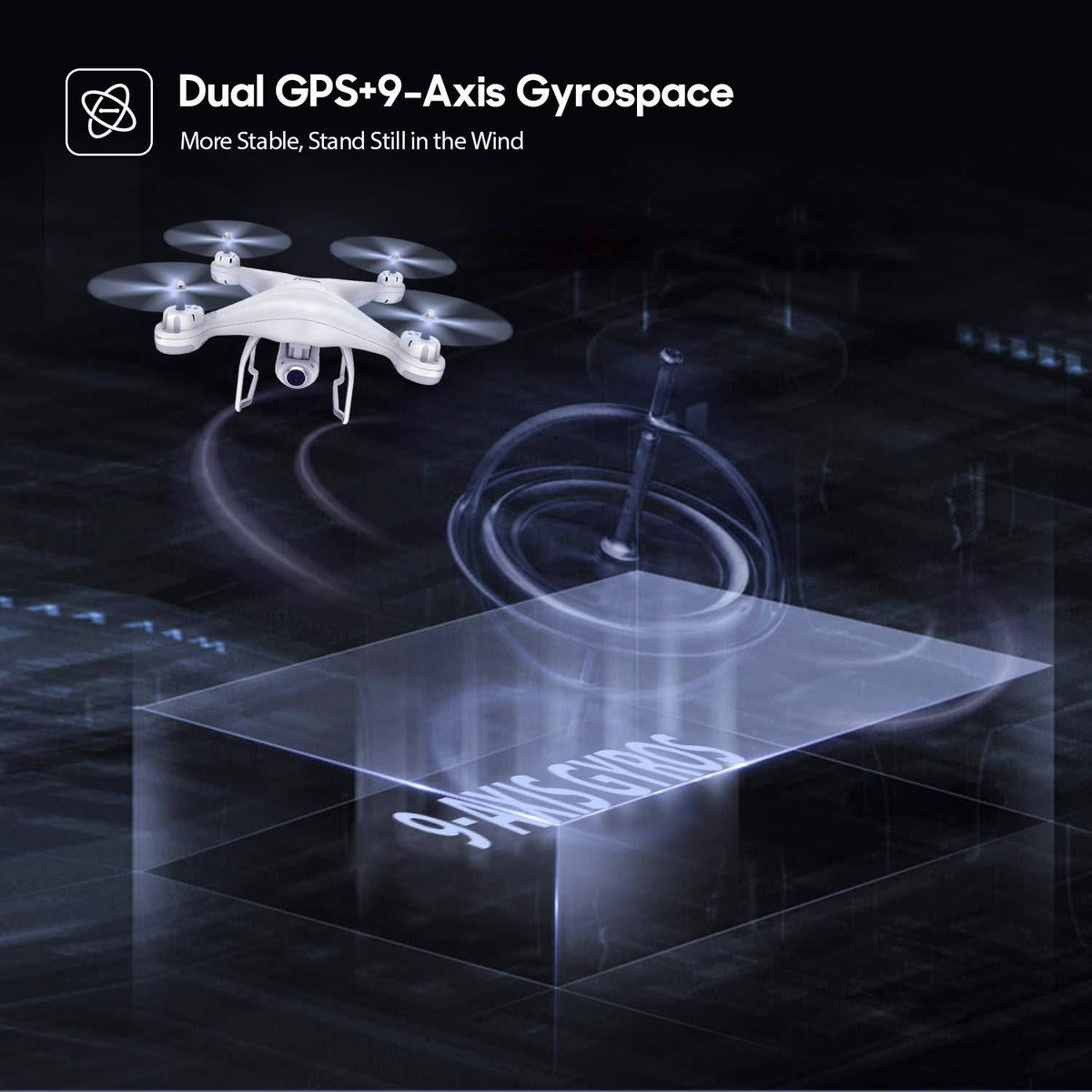 T25 GPS Drone with Camera 1080p HD WiFi I5879