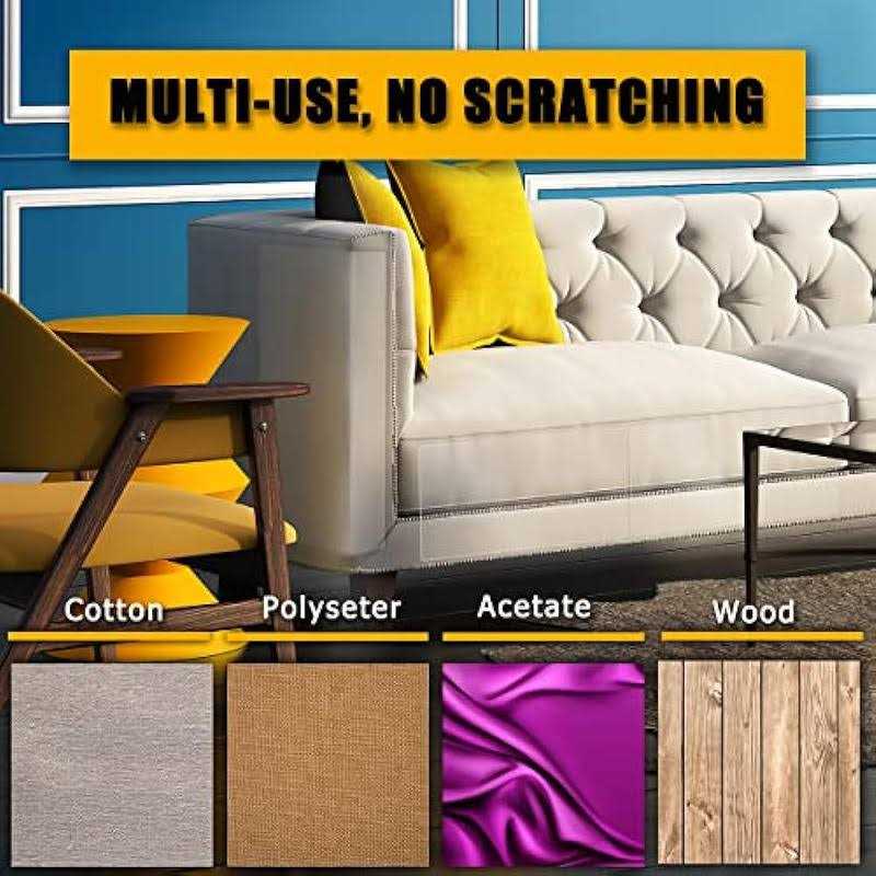 5.9in Clear Self-Adhesive Furniture Protectors H14027