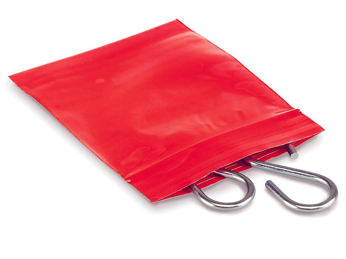 2 Mil Red Reclosable Bags Carton of 1,000 B243