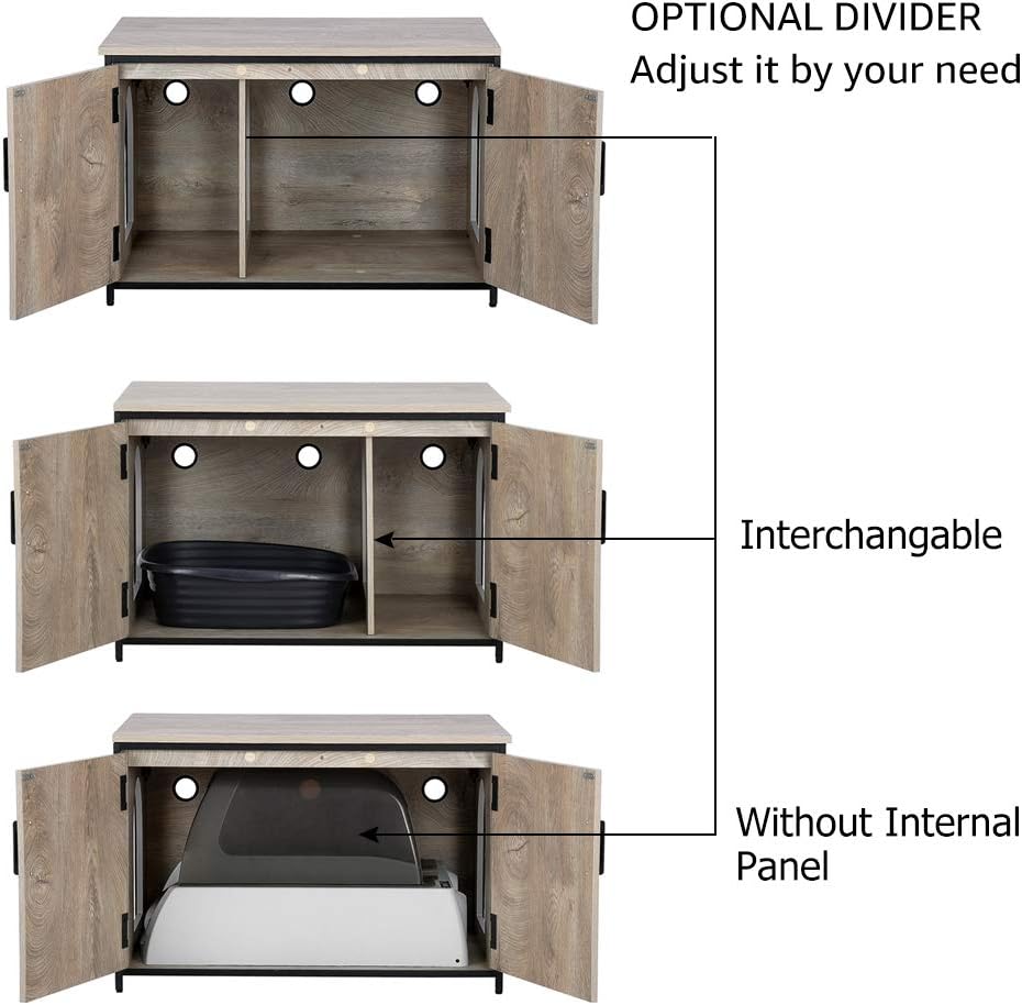 Cat Litter Box Enclosure with Top Opening G369830