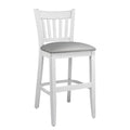 White Vertical Counter Stool C907379
