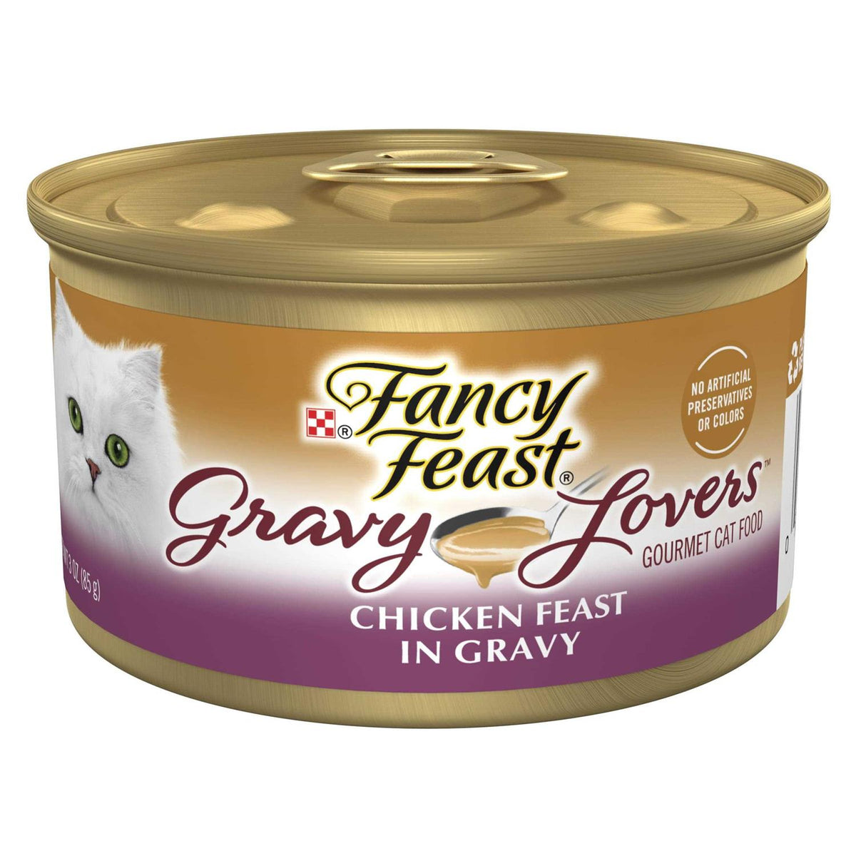 Chicken Feast in Gravy Cat Food Can A9448
