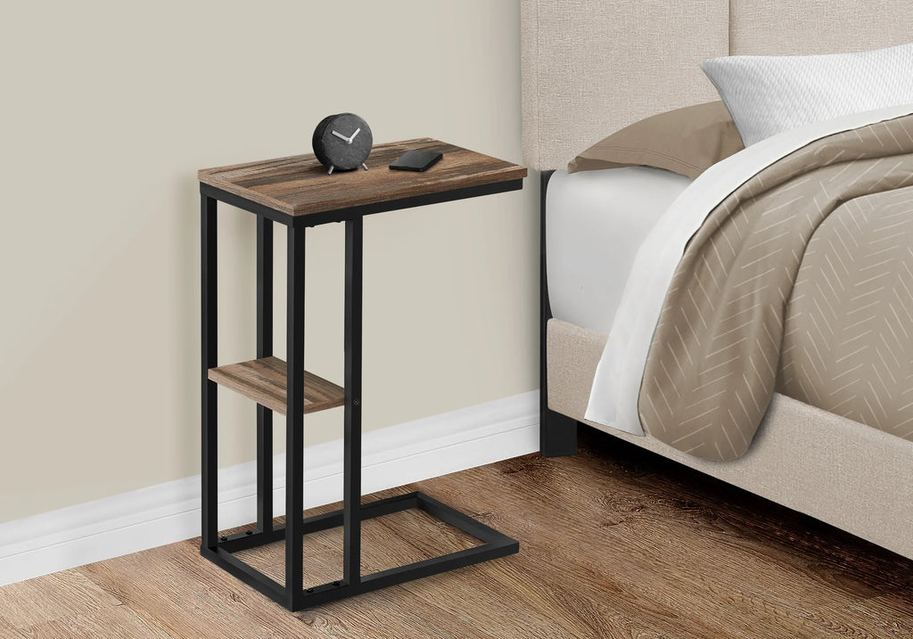 C-shaped Metal Accent Table A45375