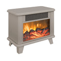 Cream Electric Fireplace Space Heater F5633