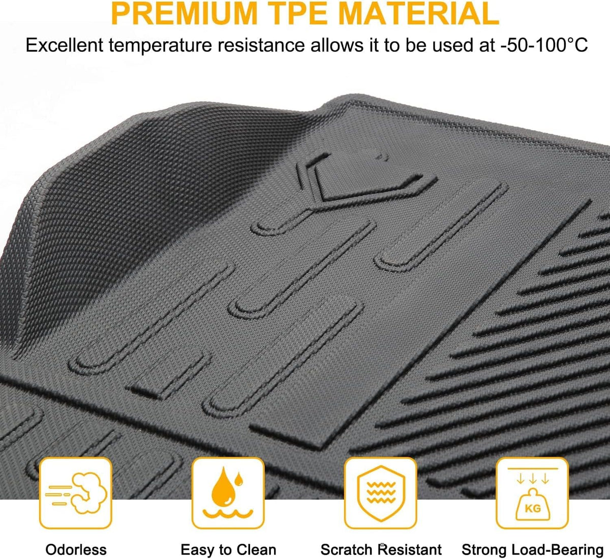 All Weather Cargo Mat for Bronco 4-Door A105701