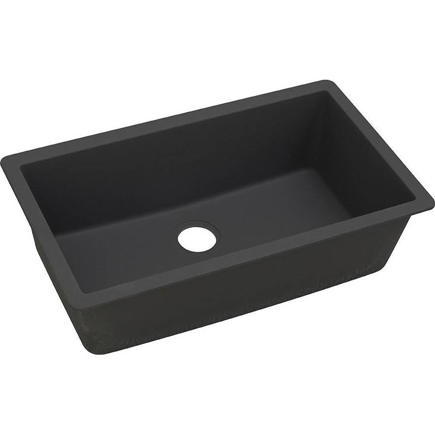 Black Single Bowl Undermount Sink F156