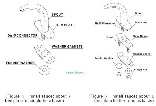 Chrome Automatic Sensor Faucet J1560