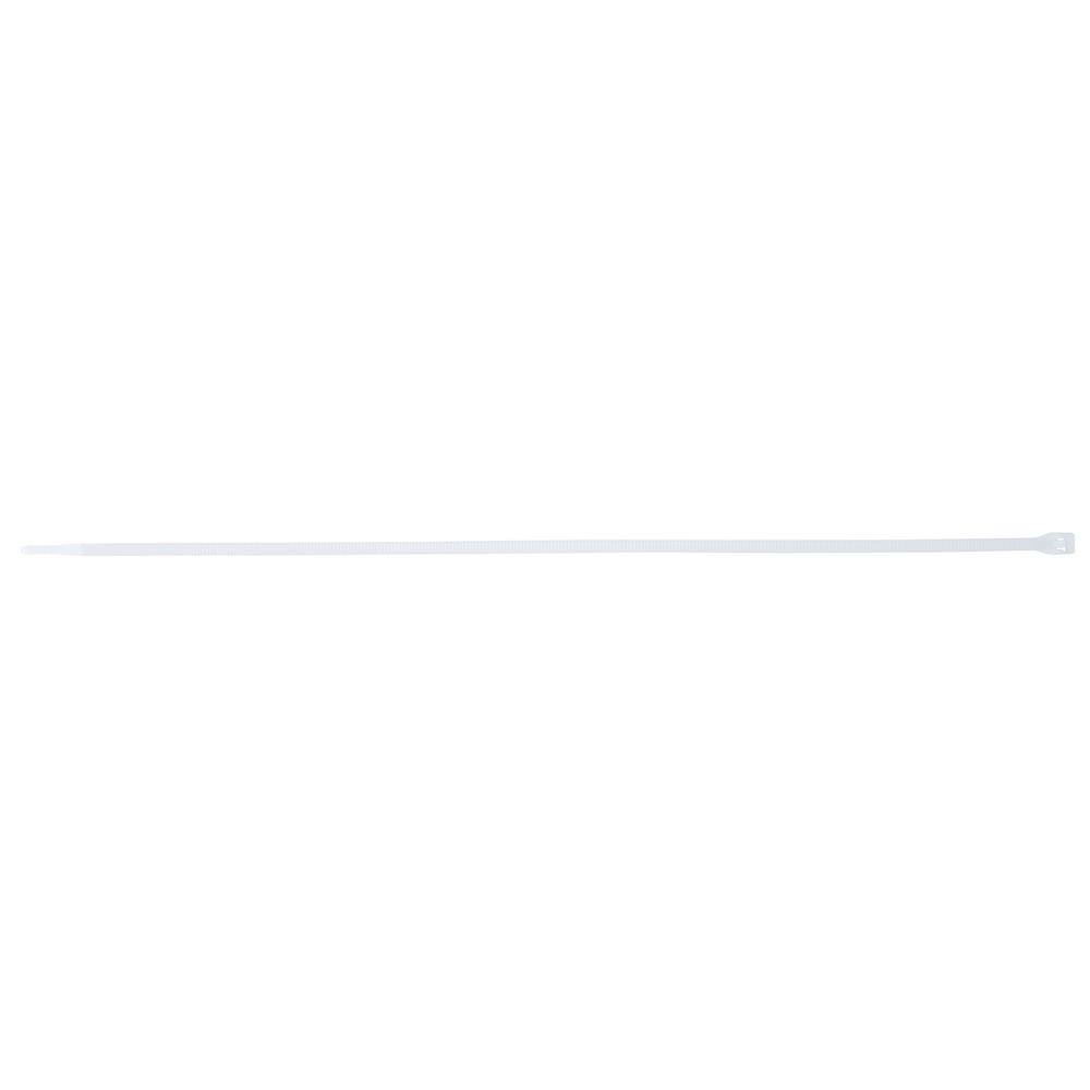 White Cable Tie 45 lb. 100-Pack S4511