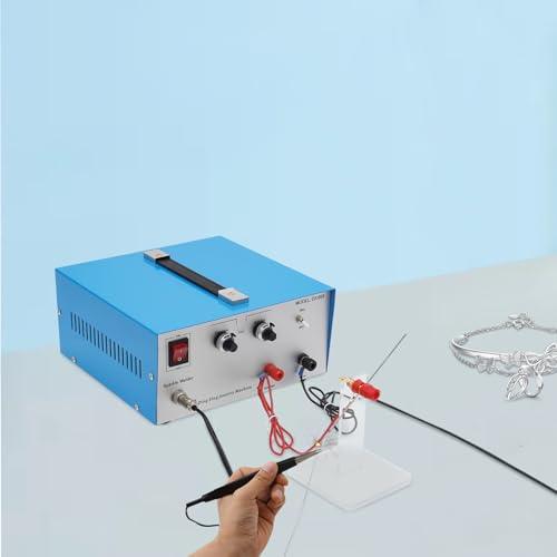 80A 110V 390W Jewelry Spot Welder with Foot Pedal R65298