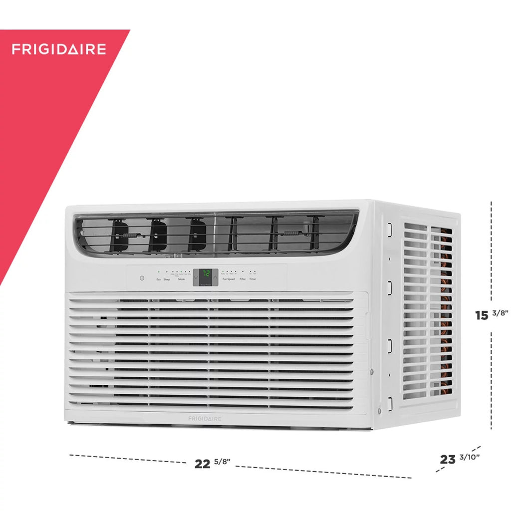 11,000 BTU Window Air Conditioner with Heater, White T38795