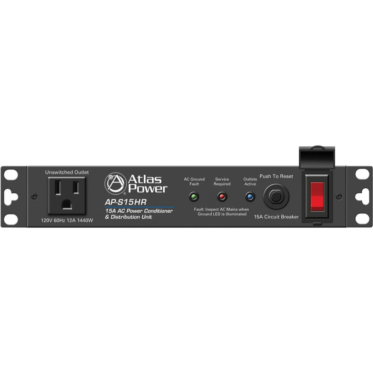 15A Half Width Rack Power Conditioner H6386