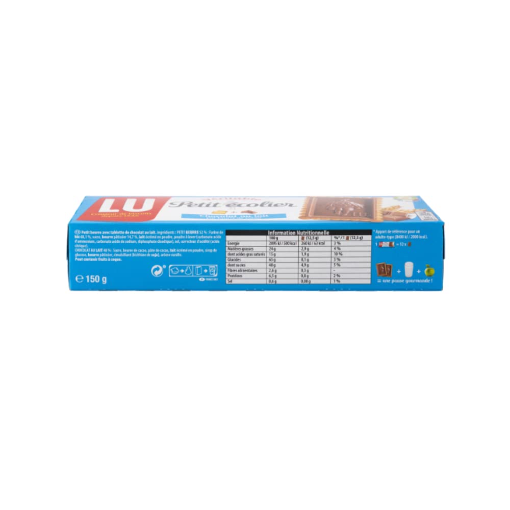 Milk Chocolate Biscuits 150g Pack of 6 Q648