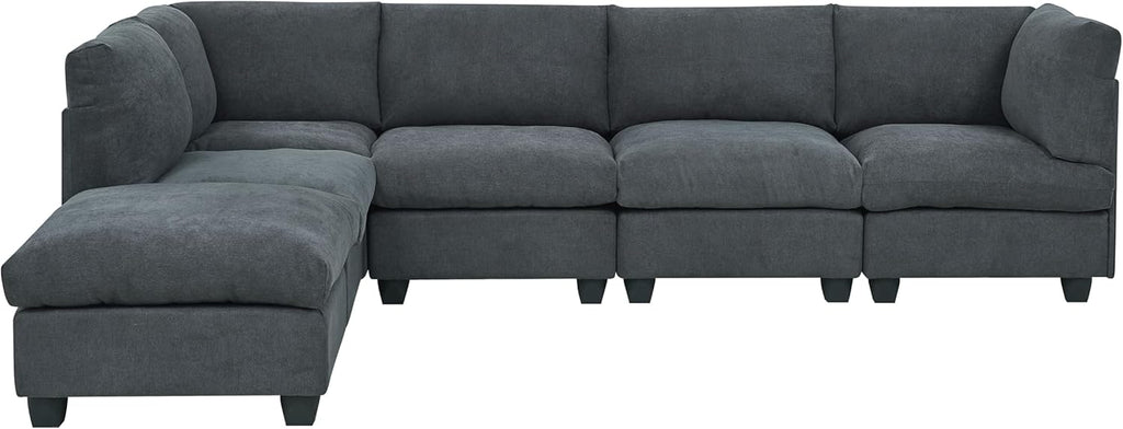 Dark Gray Modular Sectional R154