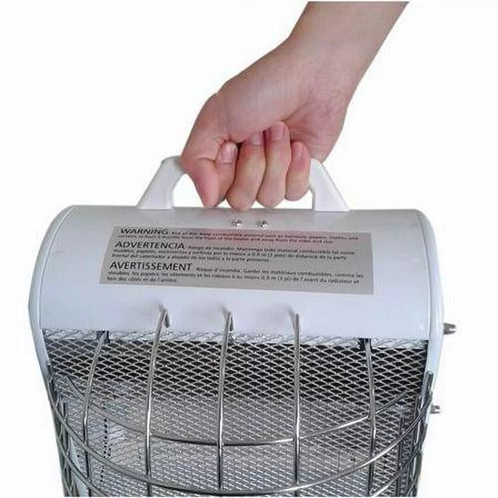 Portable Electric Heater 1500W White A801555
