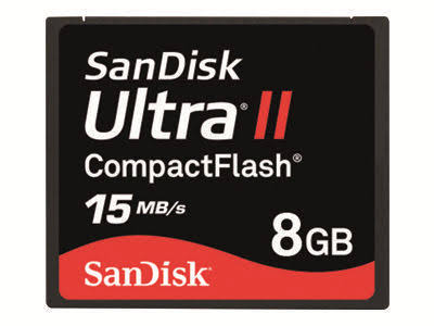 8 GB CompactFlash Flash Memory Card S70288