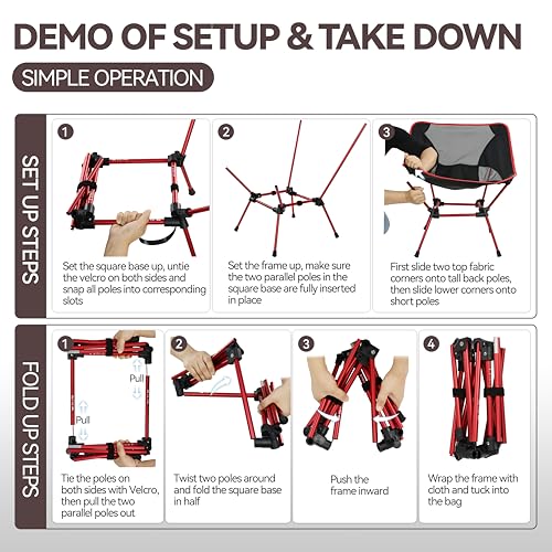 Ultralight Folding Camping Chair N5684