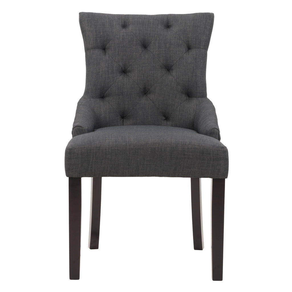 Beige Fabric Accent Chair (Set of 2) B202680