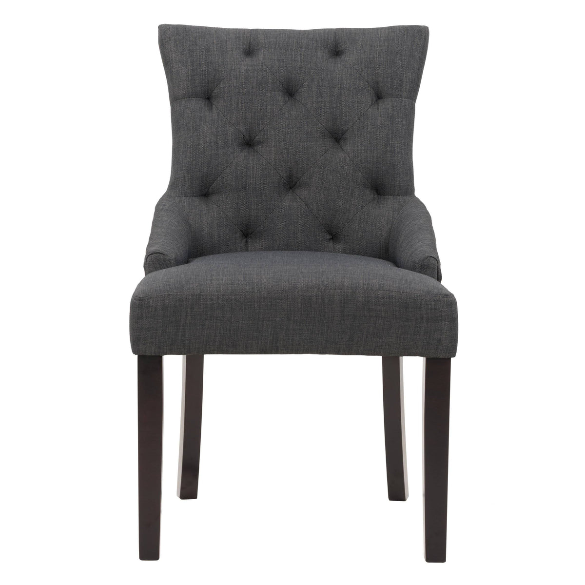 Beige Fabric Accent Chair (Set of 2) B202680