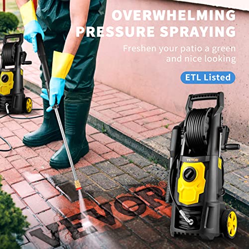 2000 PSI Electric Pressure Washer with 30 ft Hose H88356