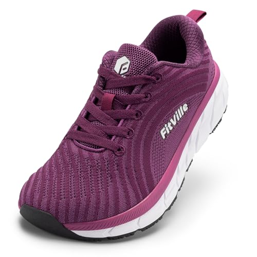 Wide Toe Box Breathable Lightweight Extra Wide Running Shoes with Cushioned W958918