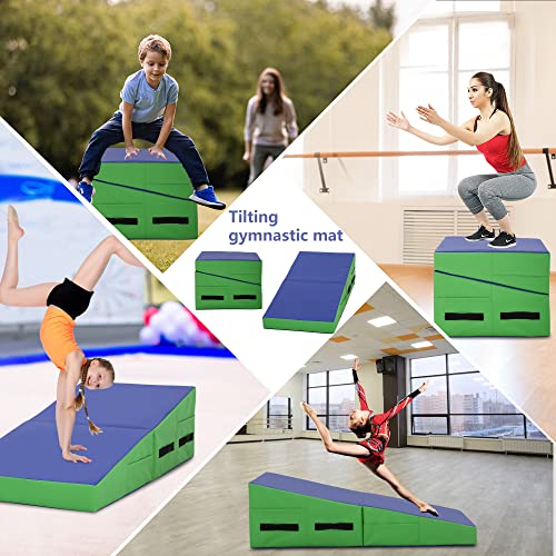 48"x24" Folding Incline Cheese Wedge Gymnastics Mat B7173