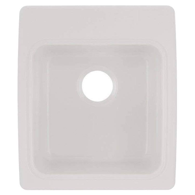 White Solid Surface Utility Sink H8043