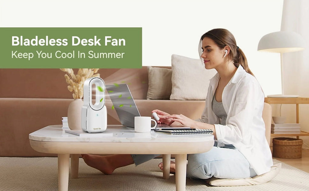 Bladeless Cooling Fan with 3 Speeds U34547