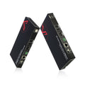 HDMI USB Extender KVM, 100m 330ft, 4K 60Hz, Over Cat5e/6a, 4 Ports USB2.0, RS232, POE F388