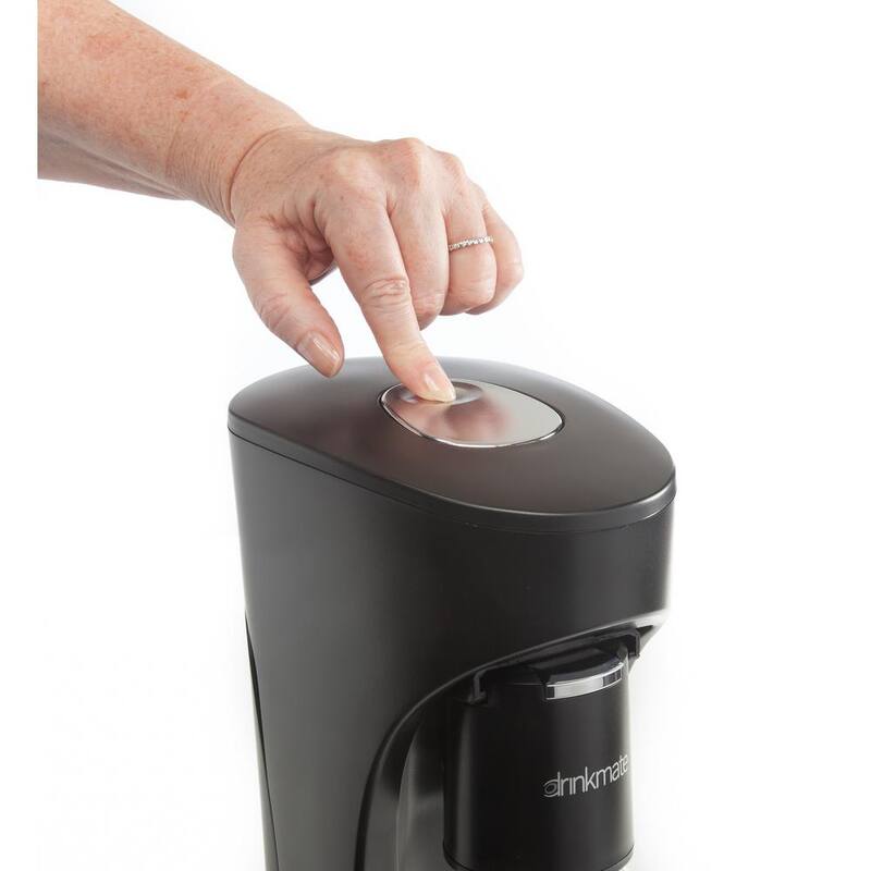 Matte Black Sparkling Water and Soda Maker Machine W9512