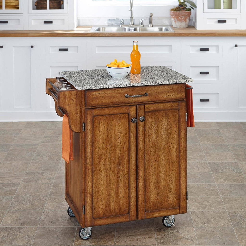 Kitchen Cart with Granite Top F27701