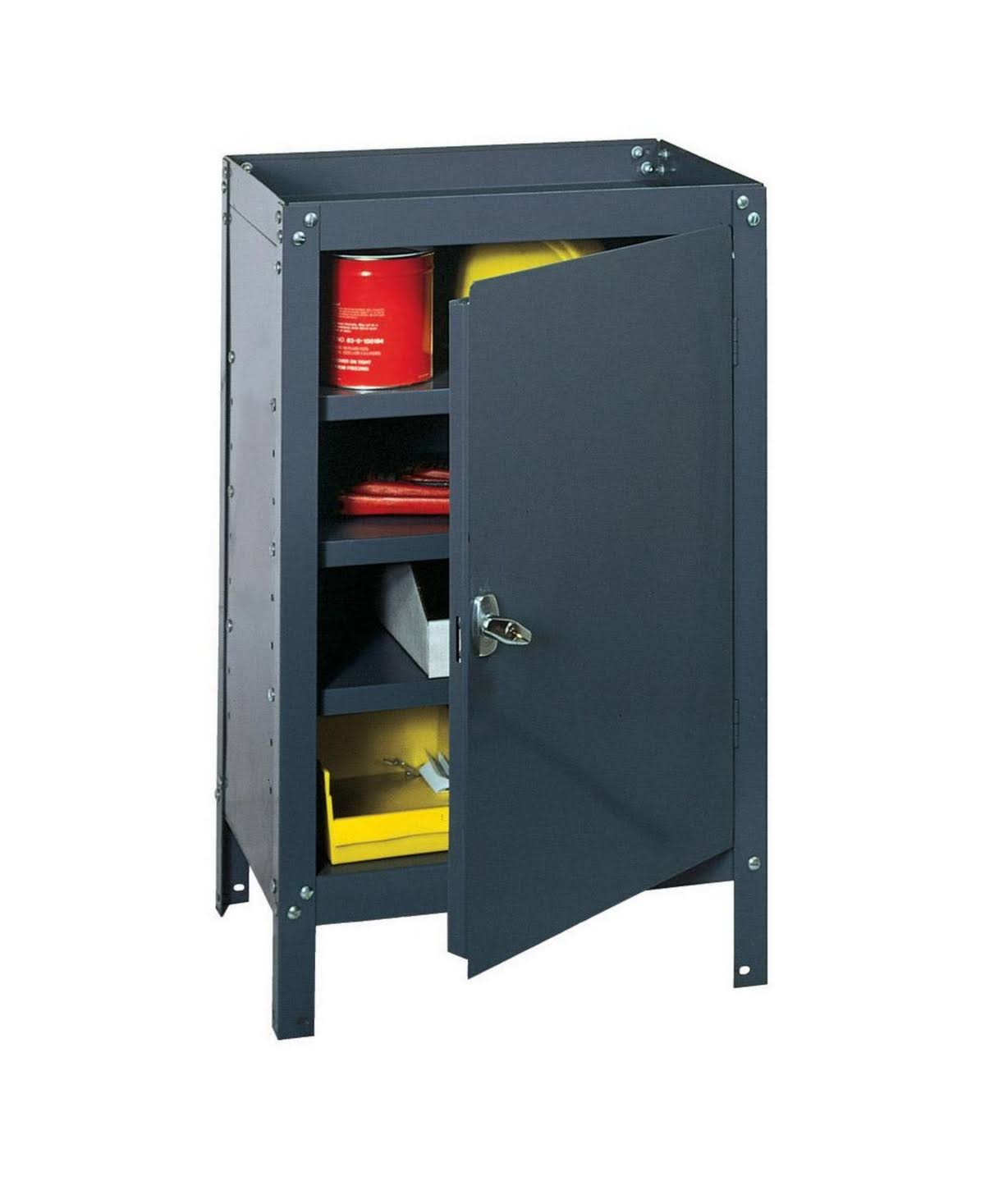 Gray Commercial Storage Cabinet H747803