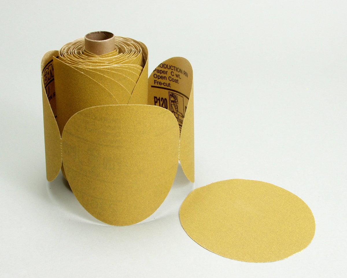 6 in P180A Stikit Gold Disc Roll Y560