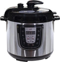 Black Stainless Steel Electric Pressure Cooker Q58226