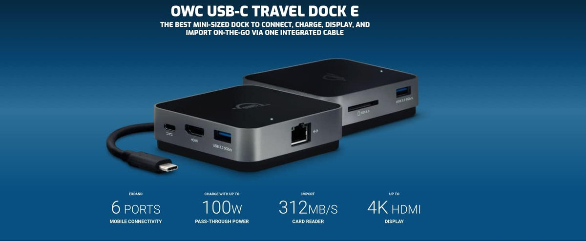 USB-C Travel Dock 5 Port with HDMI SD Card Space Grey Y605418