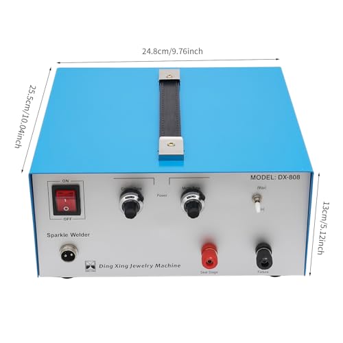 80A 110V 390W Jewelry Spot Welder with Foot Pedal R65298
