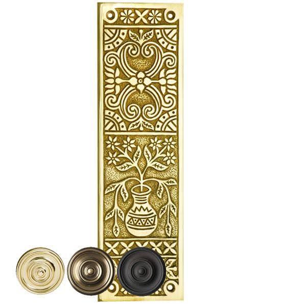 Polished Brass Solid Brass Push Plate G114404