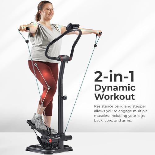 2-in-1 Stepper with Resistance Bands P403