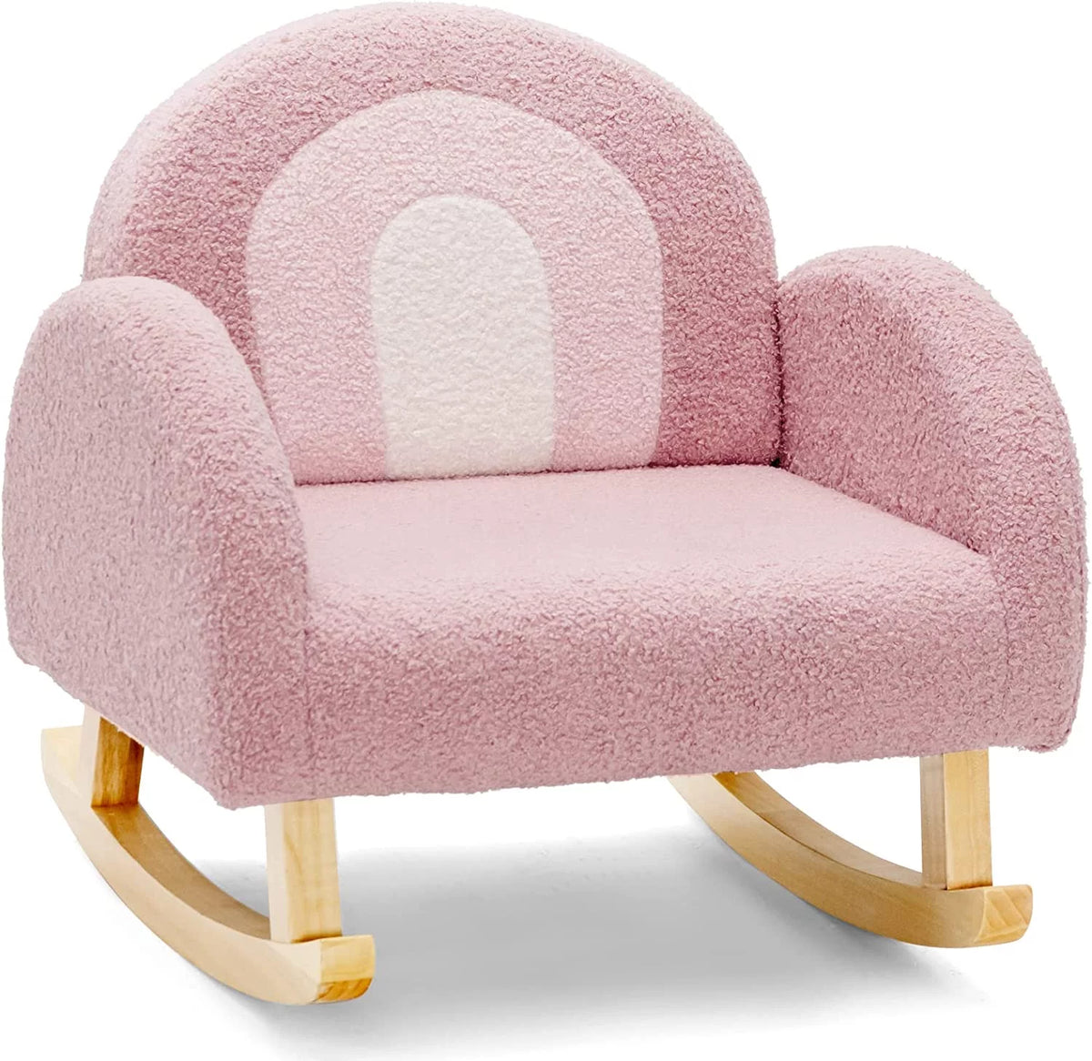 Pink Plush Kids Sofa Q838