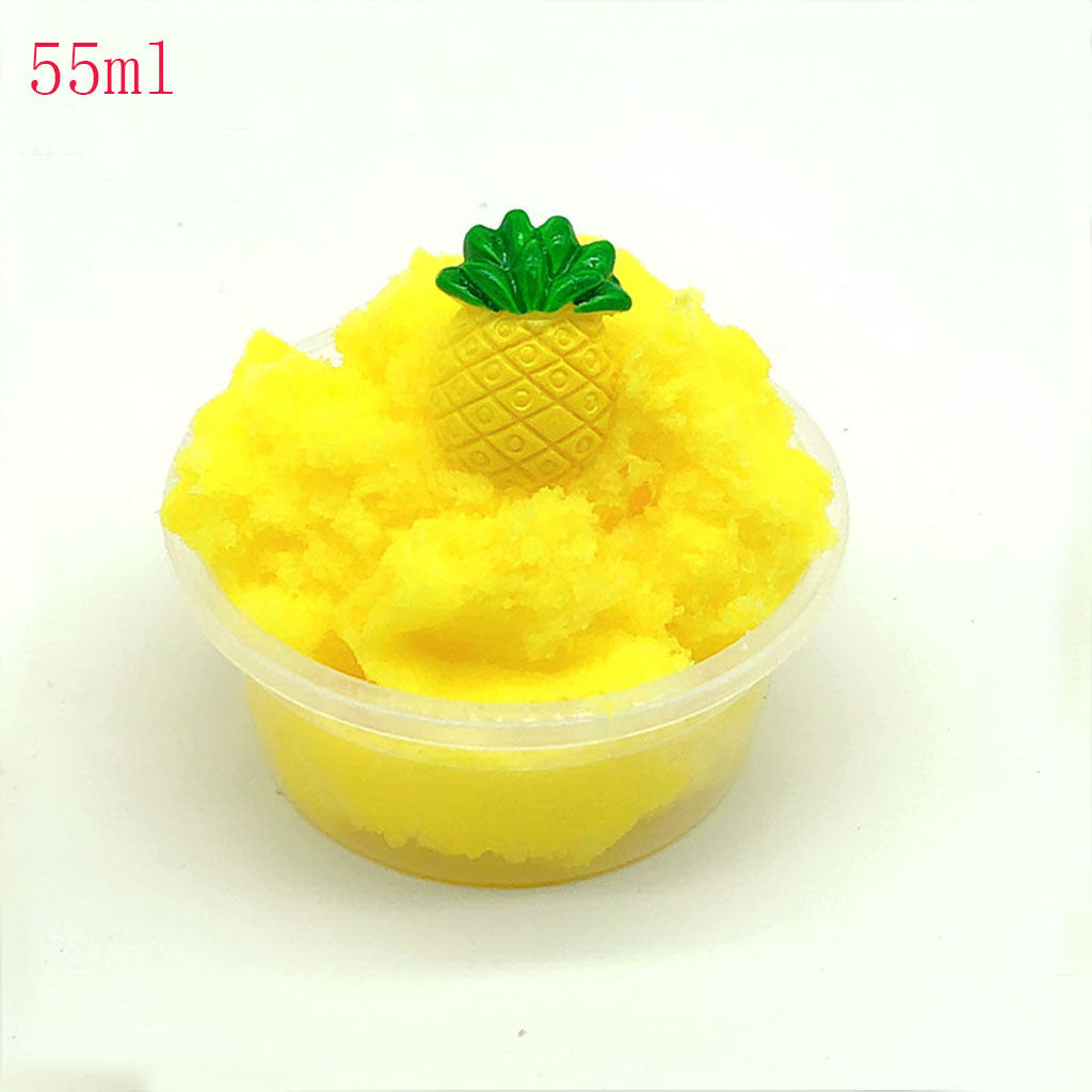 Pineapple Scented Fluffy Floam Slime Q30919