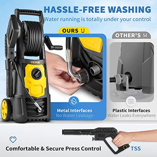 2000 PSI Electric Pressure Washer with 30 ft Hose H88356